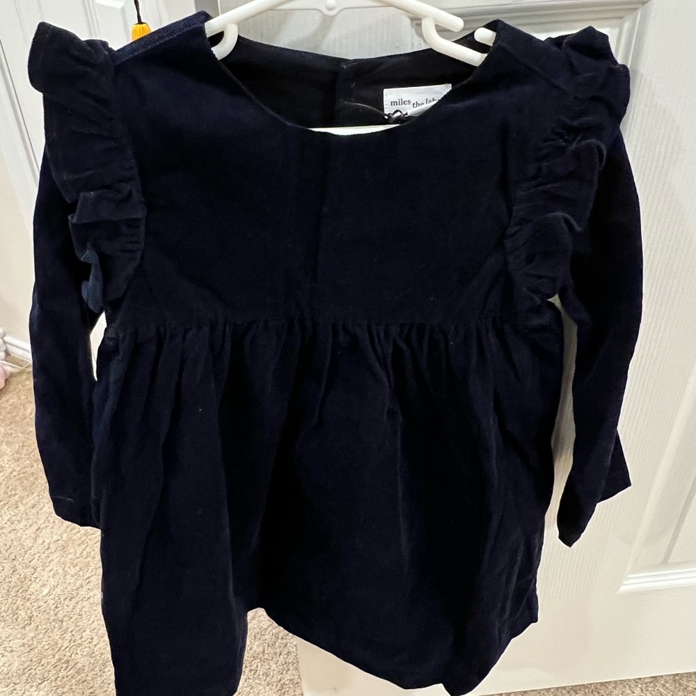 Miles the label navy blue children dress size 5